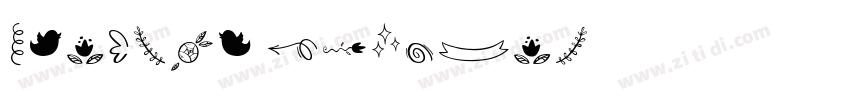 Bulgari Symbols字体转换